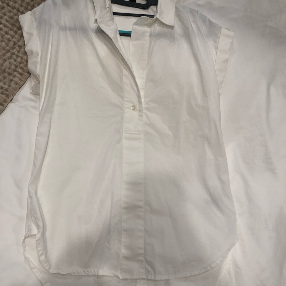 J.Crew size 0 white shirt